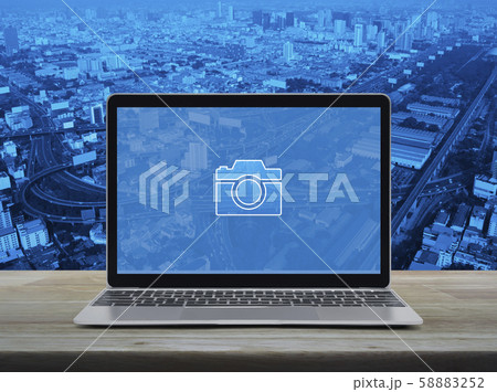 Business camera service shop online concept Business camera service shop online concept 58883252