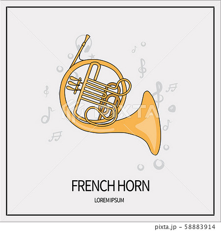 French Horn Iconのイラスト素材 5814 French Horn Iconのイラスト素材 5814