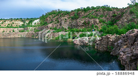 Radon Lake in Migiya, Ukraine Radon Lake in Migiya, Ukraine 58886948
