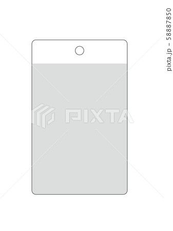 pkgカード台紙_白グレー 58887850