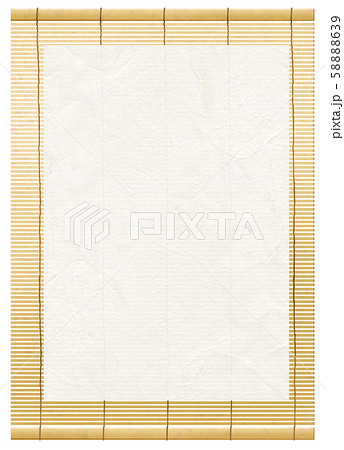 簾のイラスト素材 5639