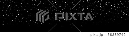 Christmas snowfall overlay. Falling snow banner. Christmas snowfall overlay. Falling snow banner. 58889742