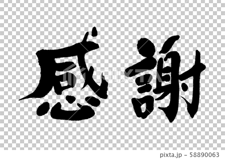 Brush writing bride appreciation 58890063