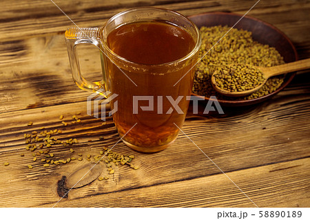 Egyptian yellow tea or Methi Dana drink Egyptian yellow tea or Methi Dana drink 58890189