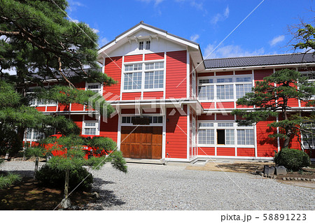 山形県長井市小学校の木造校舎 山形県長井市小学校の木造校舎 58891223