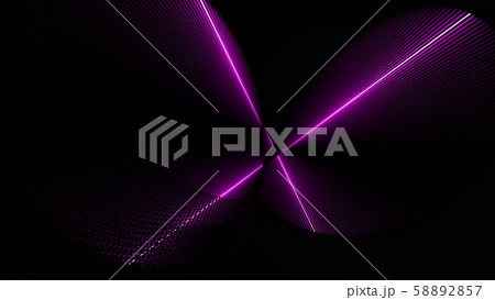 CGパーティクル レーザーで発光するパーティクル 広がる CGパーティクル レーザーで発光するパーティクル 広がる 58892857