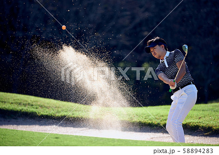 GOLF プロ バンカーショット GOLF プロ バンカーショット 58894283