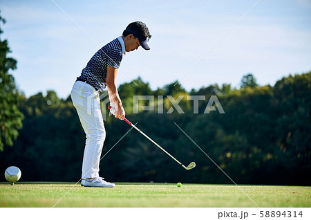 GOLF プロ 青空 GOLF プロ 青空 58894314