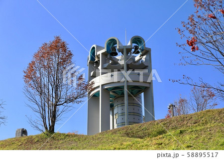 秋の大雪展望台・エスポワールの鐘 58895517