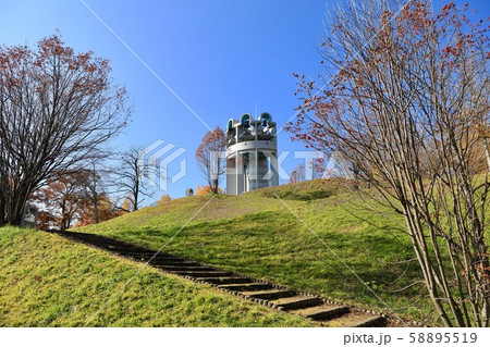 秋の大雪展望台・エスポワールの鐘 58895519