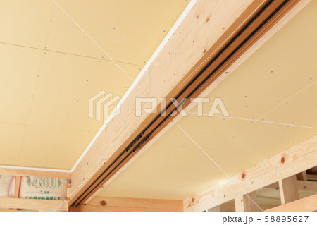 木造住宅建築現場 木造住宅建築現場 58895627