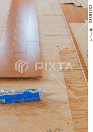 木造住宅建築現場 木造住宅建築現場 58895632