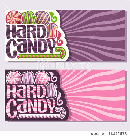 Vector banners for Hard Candy 58895638