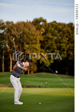 GOLF アイアンショット GOLF アイアンショット 58896523