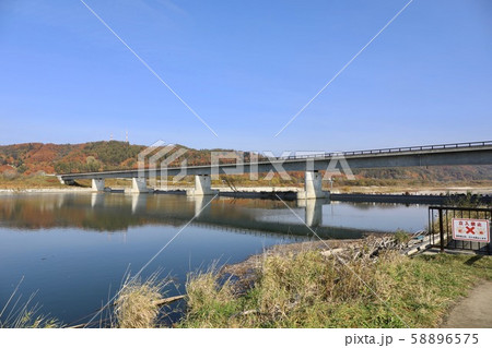 千代田新水路・分流堰（十勝川） 58896575