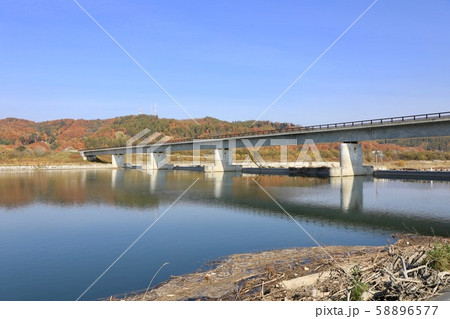 千代田新水路・分流堰(十勝川) 千代田新水路・分流堰(十勝川) 58896577