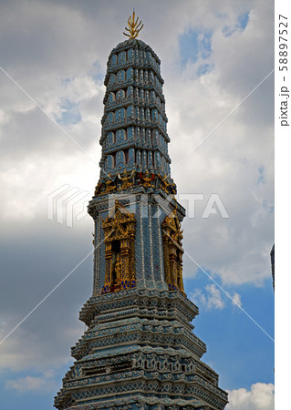 thailand bangkok rain temple abstract wat thailand bangkok rain temple abstract wat 58897527