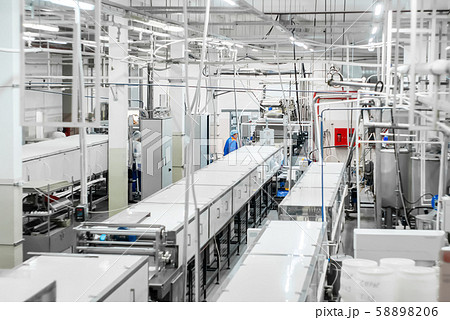 workshop of a modern confectionery factory 58898206