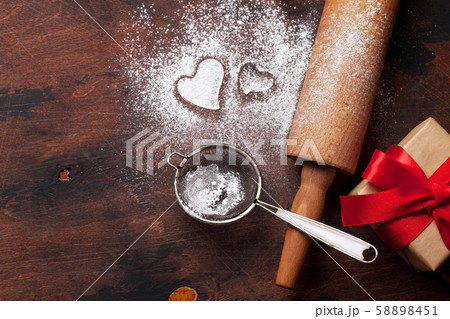 Valentine's day greeting card 58898451