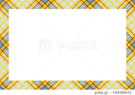 Vintage frame vector. Scottish border pattern Vintage frame vector. Scottish border pattern 58898645