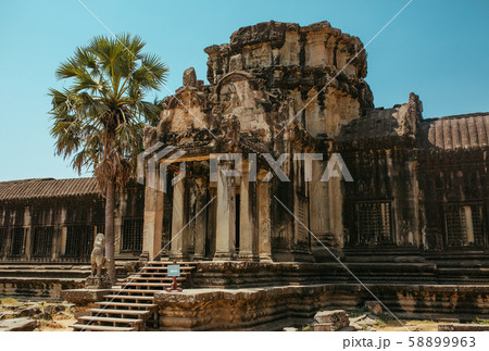 Angkor Wat Temple in Cambodia near Siem Reap city in Asia Angkor Wat Temple in Cambodia near Siem Reap city in Asia 58899963