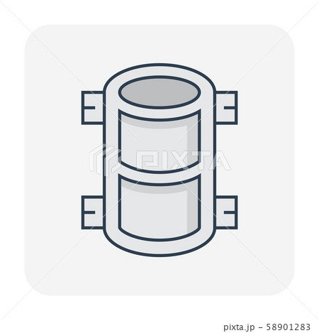 concrete testing icon 58901283