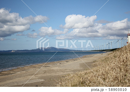 出戸浜海水浴場の写真素材 出戸浜海水浴場の写真素材