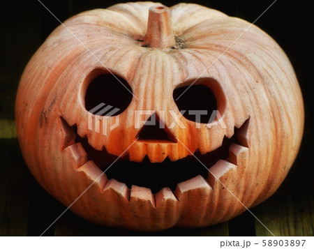 Carved Pumpkin Halloween Face 58903897