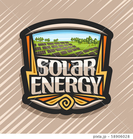 Vector logo for Solar Energy 58906028