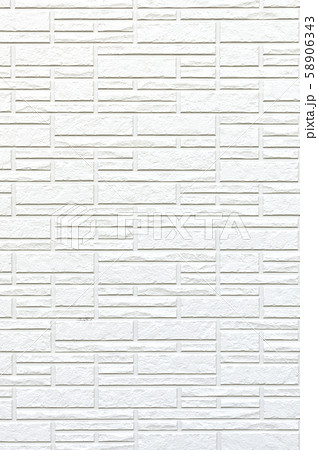 白い壁（薄いグレー）の背景素材 58906343