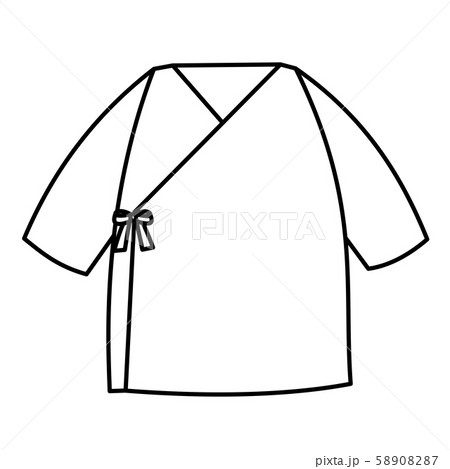 ベビー服 短肌着のイラスト素材 5087