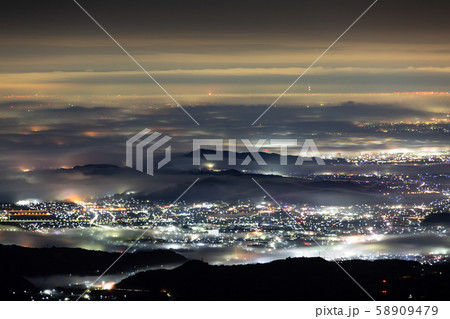 赤城山 夜景 赤城山 夜景 58909479