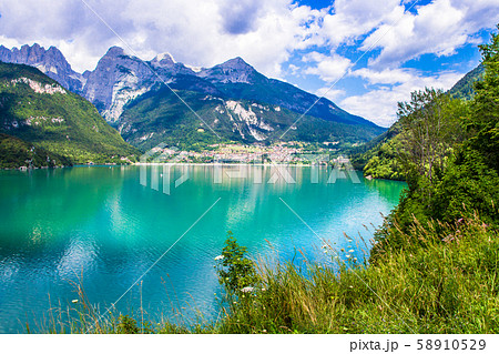 Molveno Lake in Italy 58910529