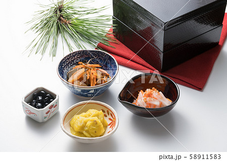 正月料理 小鉢色々 正月料理 小鉢色々 58911583