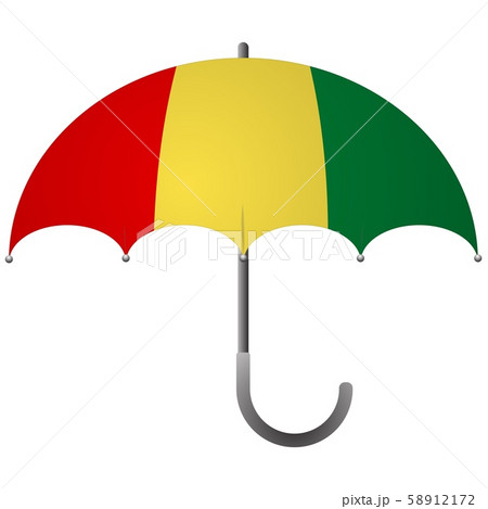Guinea flag umbrella Guinea flag umbrella 58912172