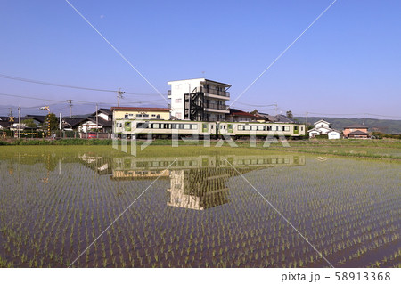 水鏡ローカル線/JR小海線(八ヶ岳高原ライン) 58913368
