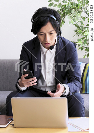 ビジネス　男性　働き方改革 58913388
