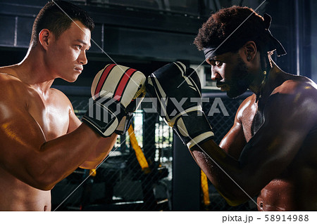 Muay Thai competition Muay Thai competition 58914988