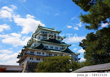 名古屋城 天守閣 金のシャチ なごやじょう Nagoya Castle 名古屋城 天守閣 金のシャチ なごやじょう Nagoya Castle 58915520