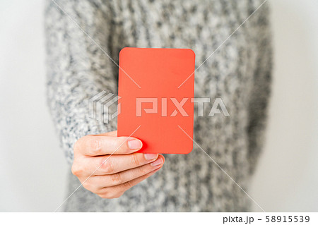 レッドカード レッドカード 58915539