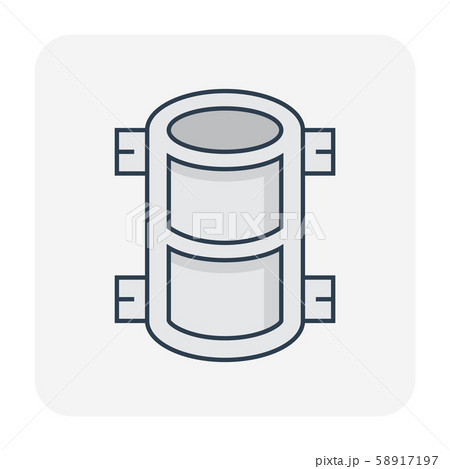 concrete testing icon 58917197