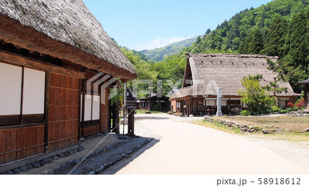 世界遺産　五箇山菅沼集落 58918612