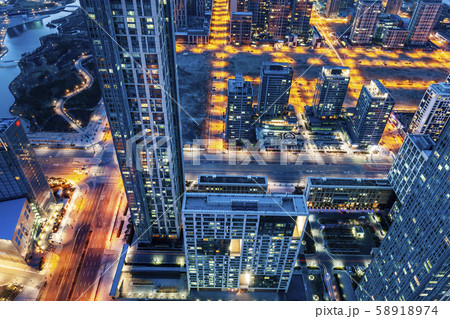 韓国 高層ビル 新都市 58918974