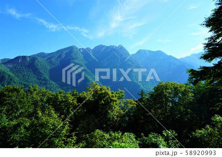 歌宿からの鋸岳 歌宿からの鋸岳 58920993