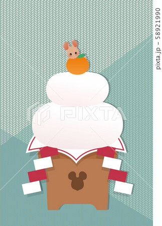 2020年賀　鏡餅 58921990