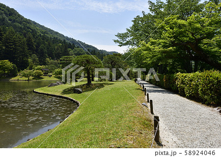 修学院離宮　上離宮　浴龍池 58924046