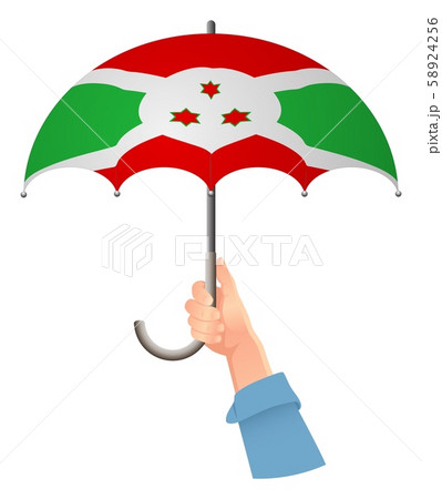 Burundi flag umbrella Burundi flag umbrella 58924256