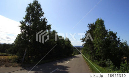 天に続く道 北海道 天に続く道 北海道 58925350