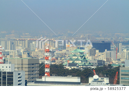 名古屋市 都市風景 名古屋城周辺の風景 名古屋市 都市風景 名古屋城周辺の風景 58925377