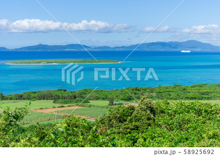 小浜島の風景（大岳） 58925692
